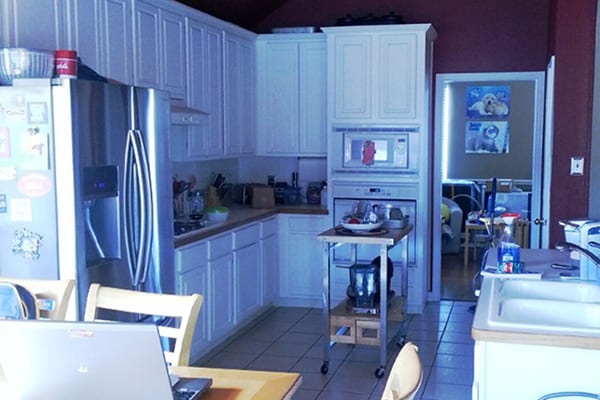 before kitchen remodel