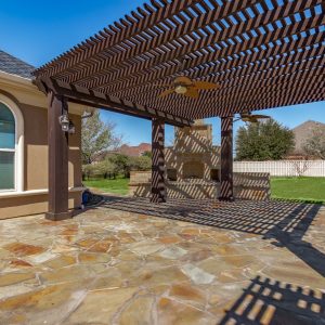 pergola providing shade, frisco tx