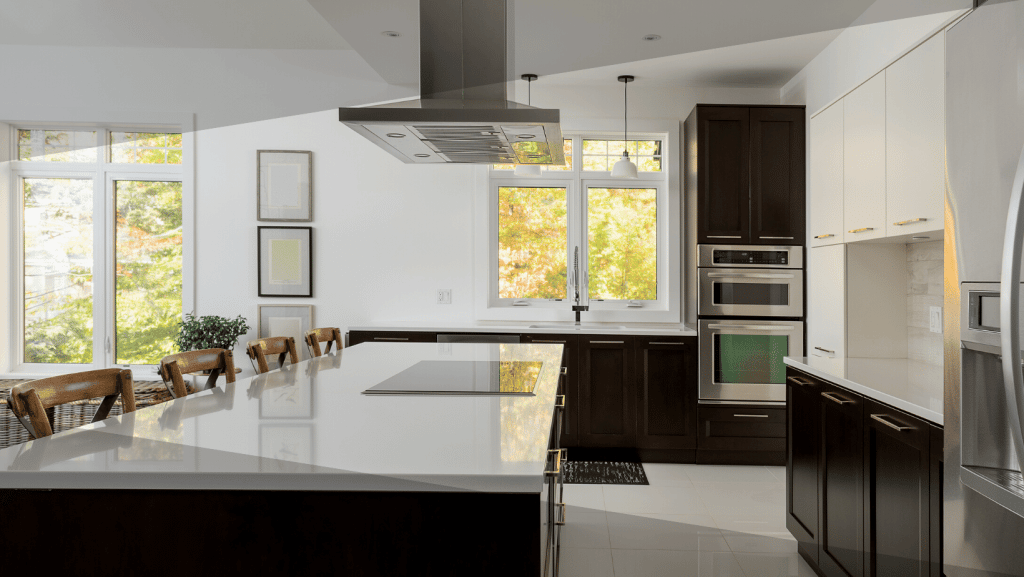 kitchen with quartz countertop