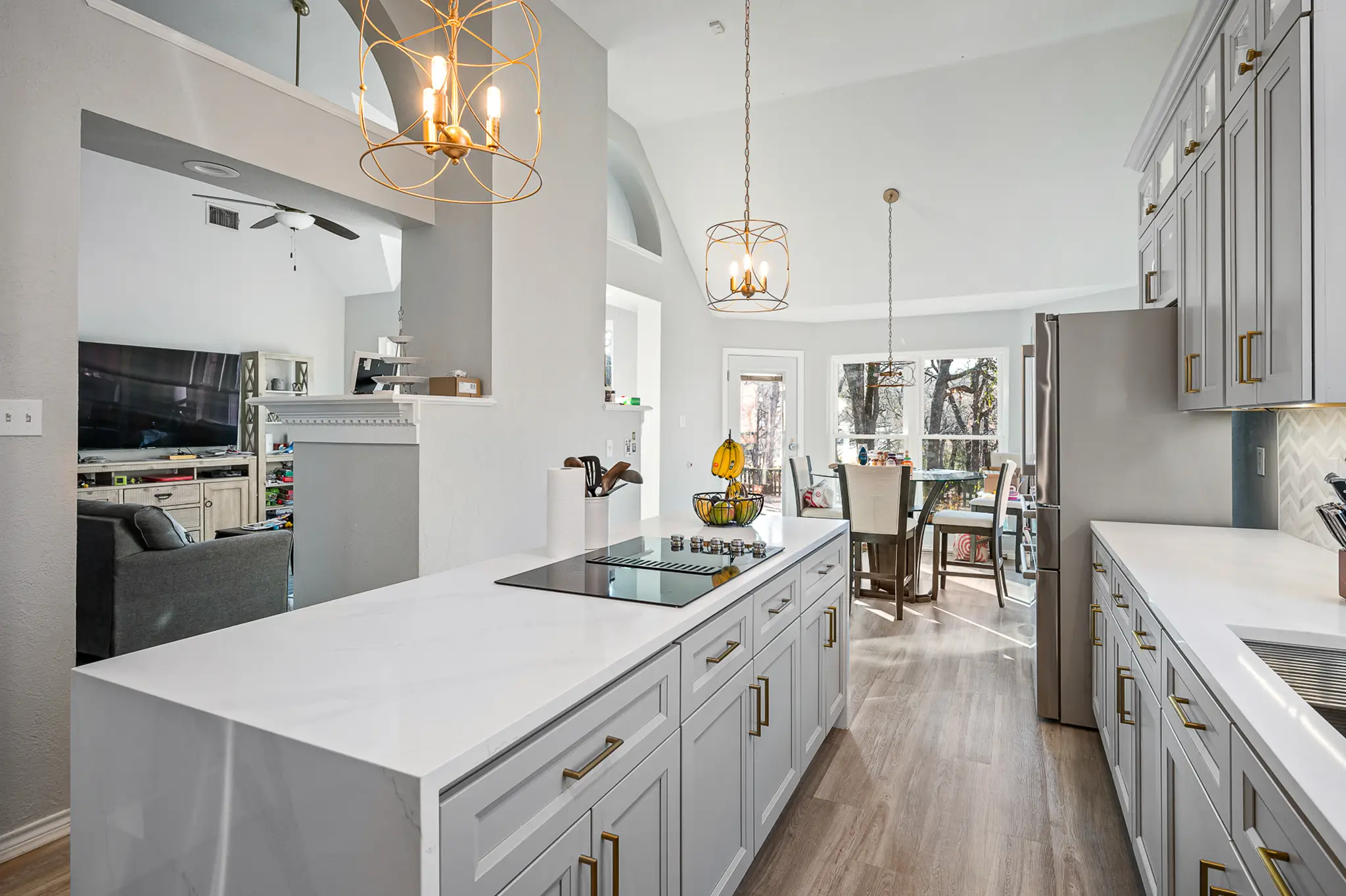 highland village kitchen after remodeling