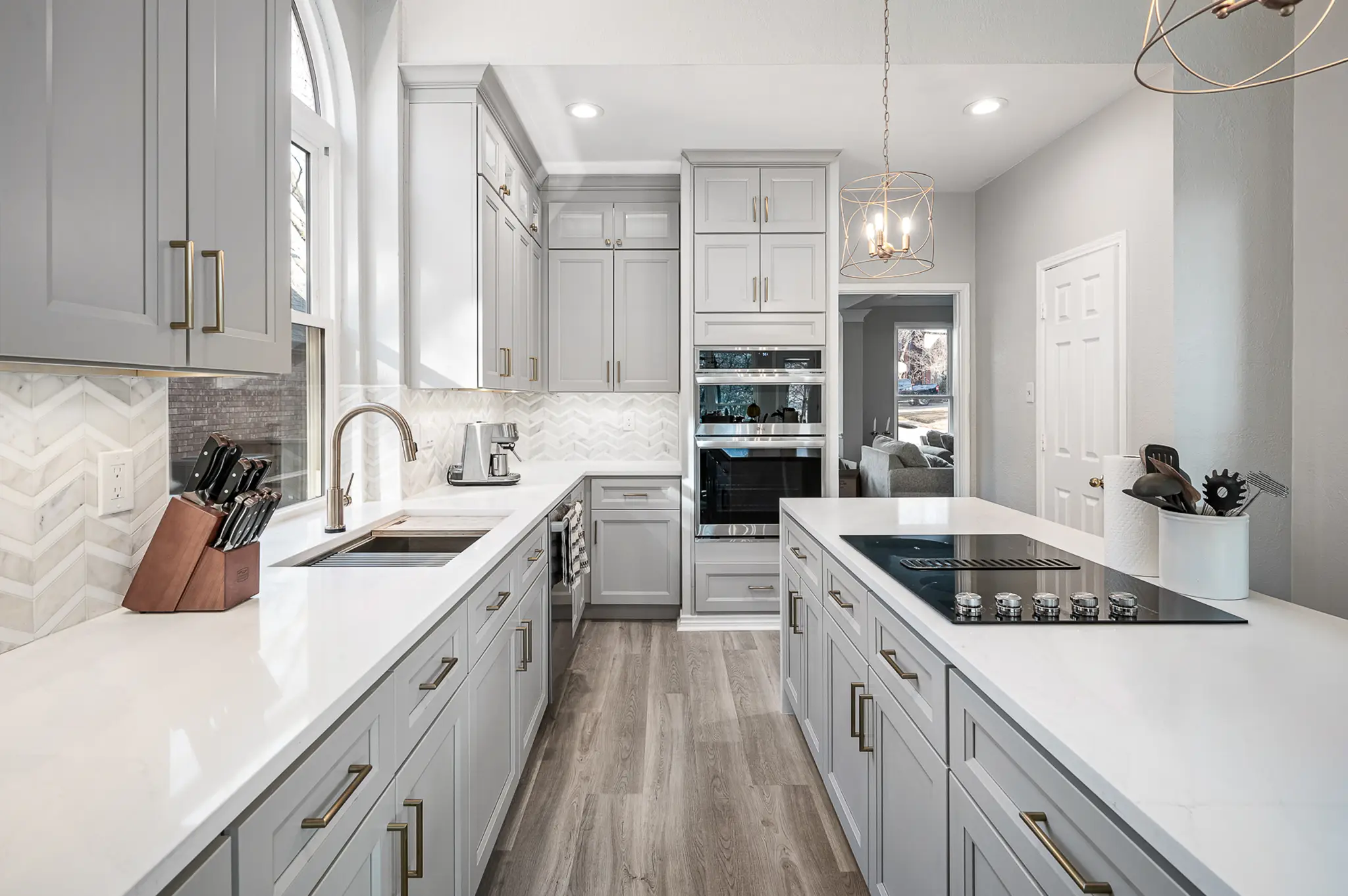 highland village kitchen after remodeling