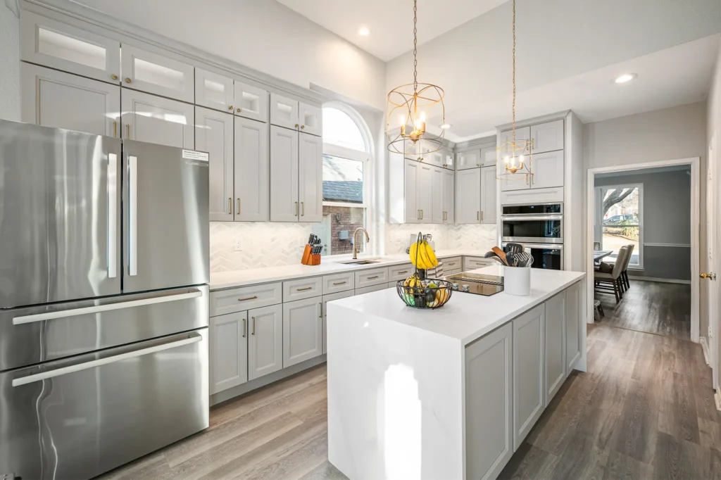 highland village kitchen after remodeling