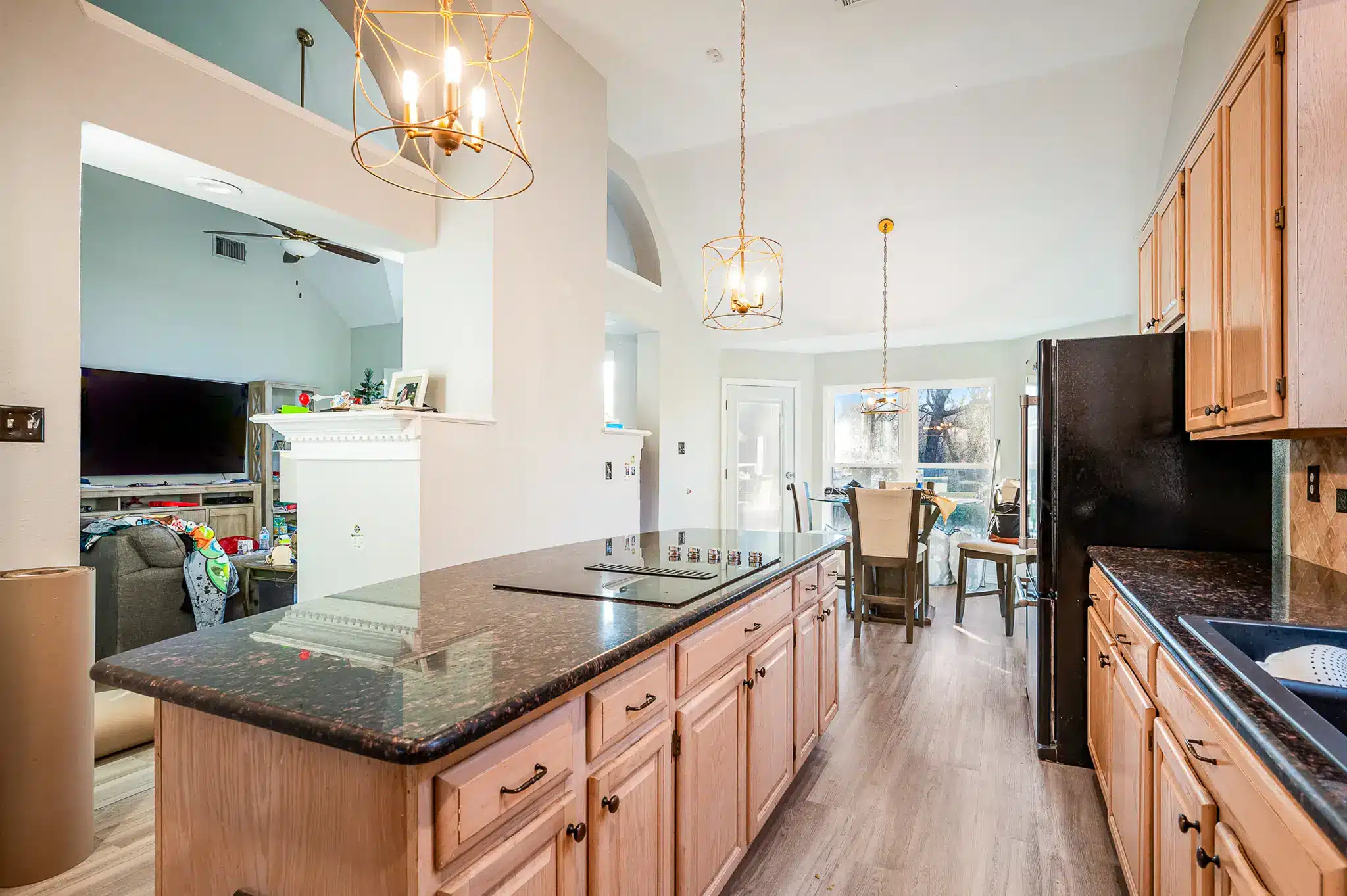 highland village kitchen before remodeling