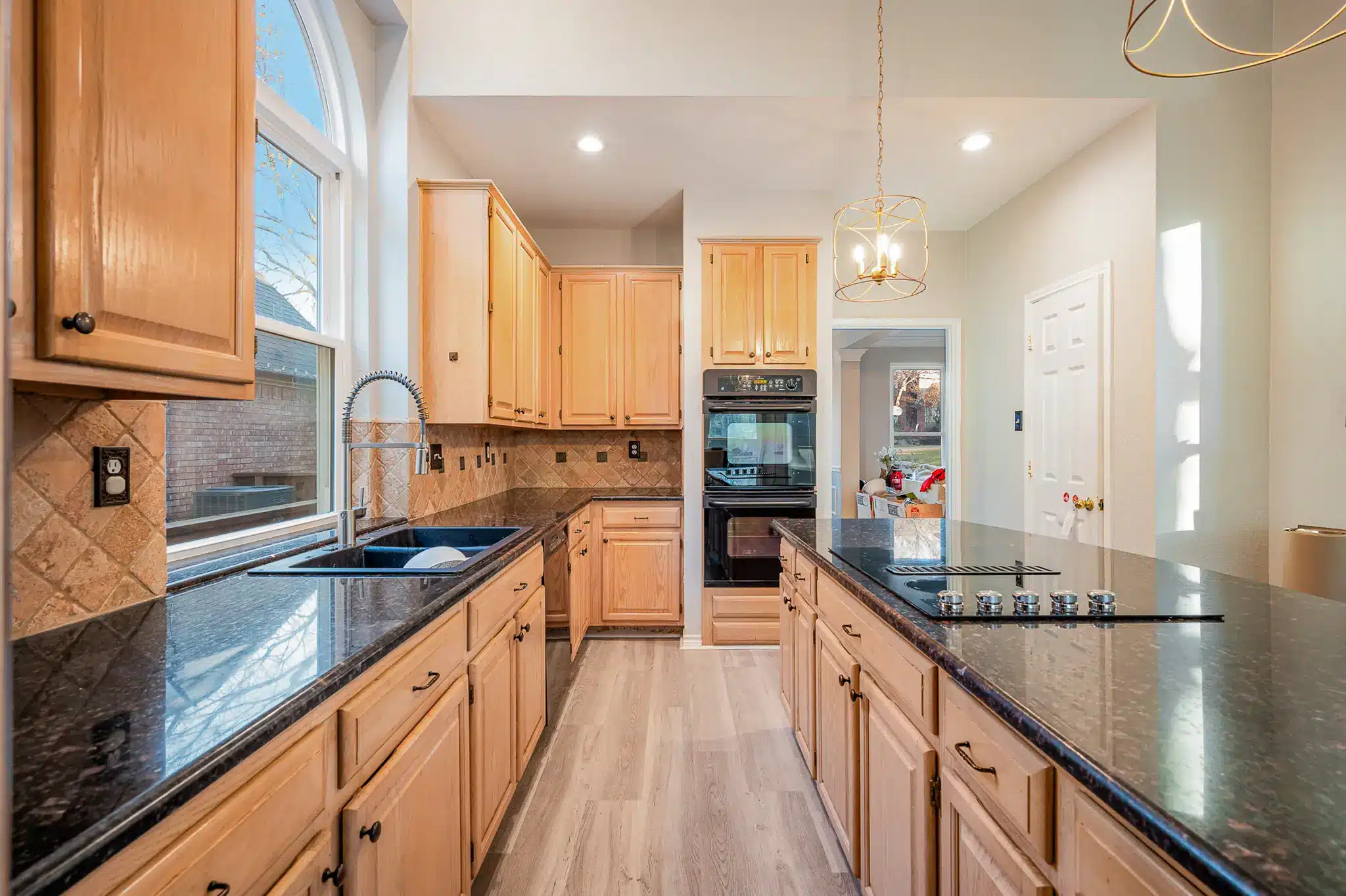 highland village kitchen before remodeling