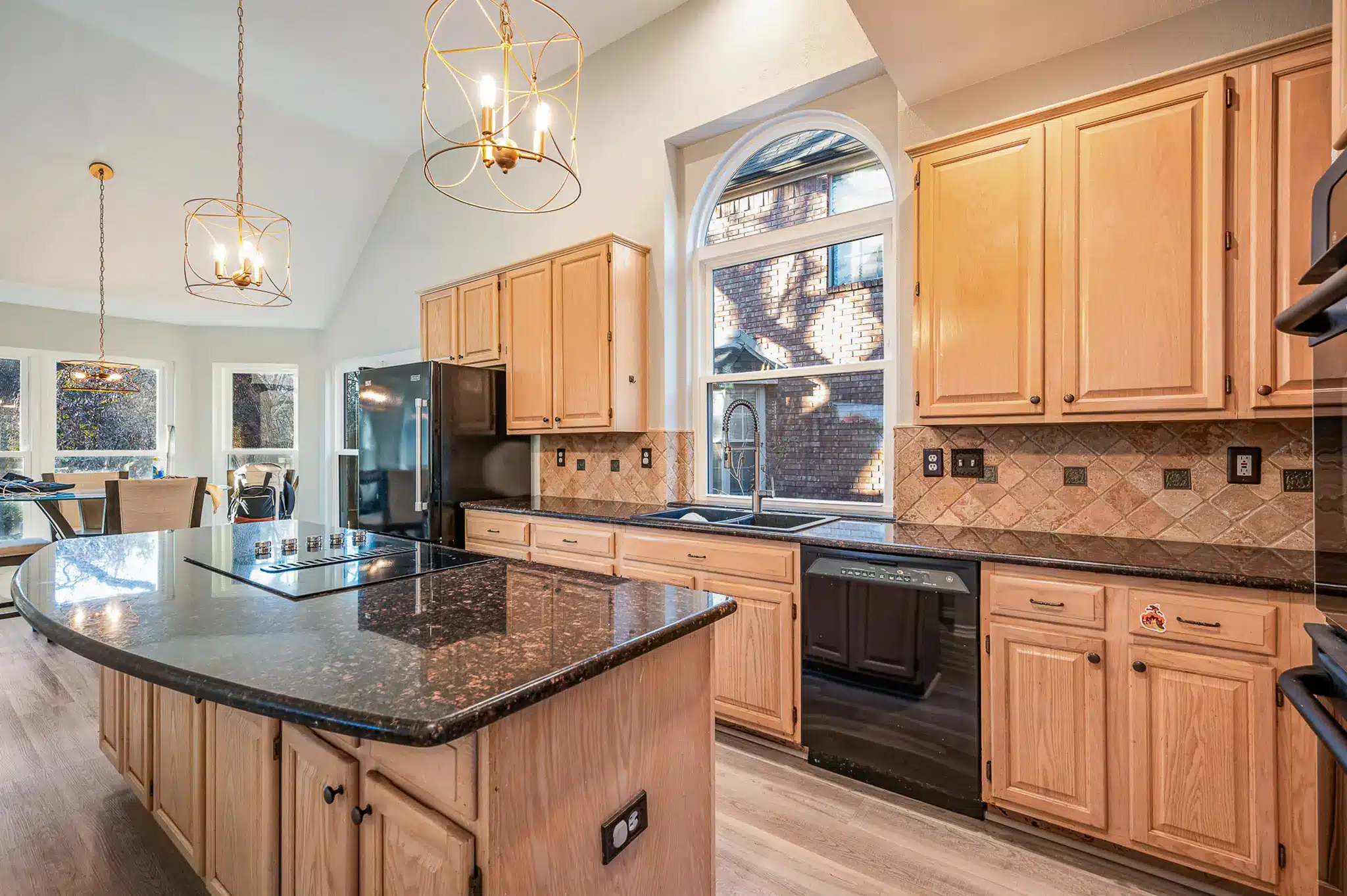 highland village kitchen before remodeling