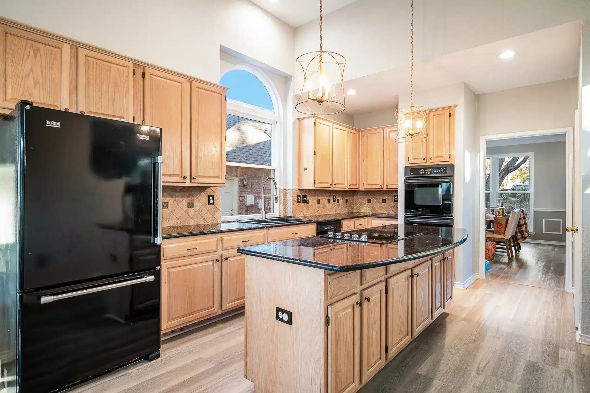 highland village kitchen before remodeling