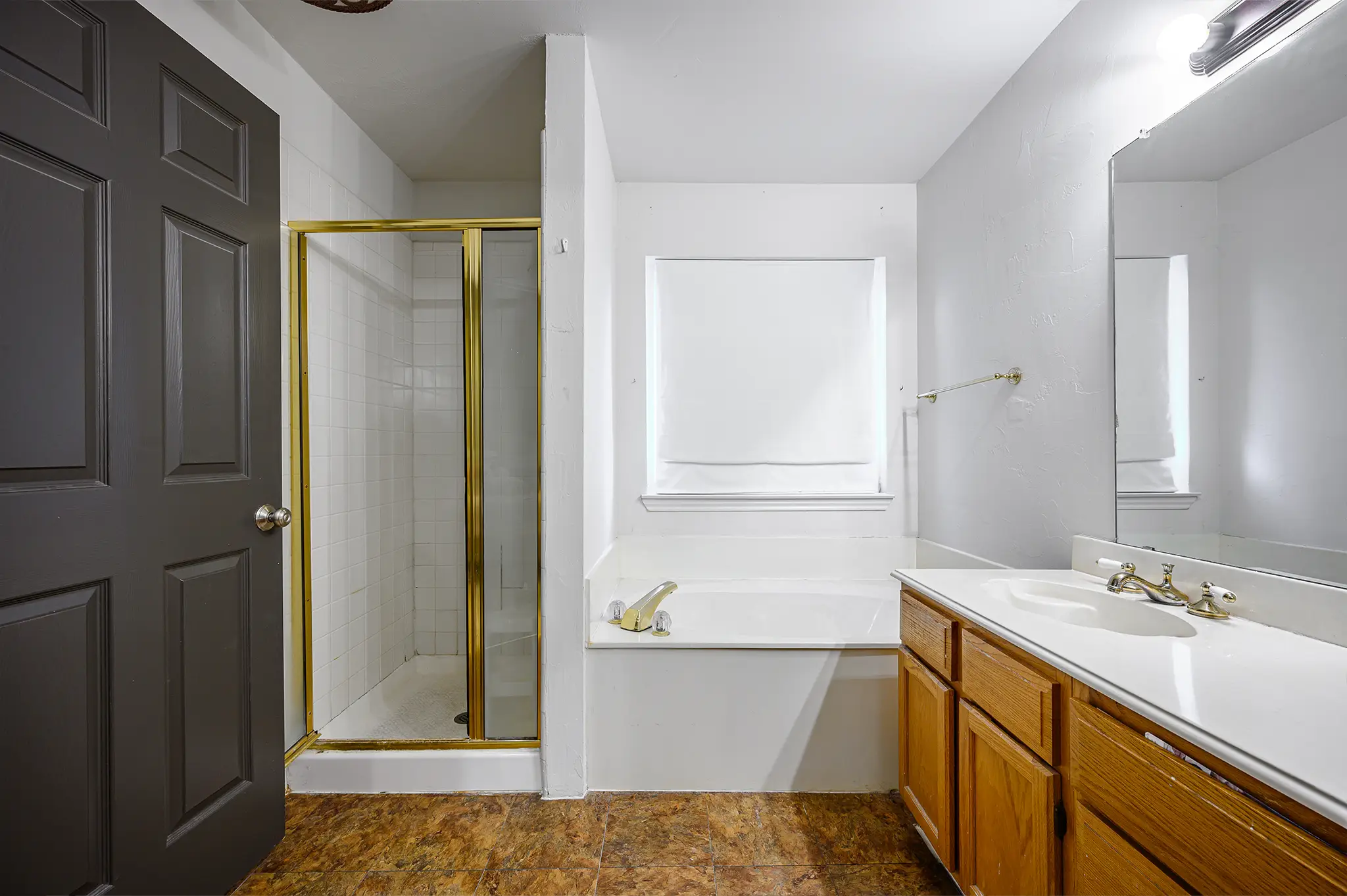 Before Master Bathroom Remodel Project