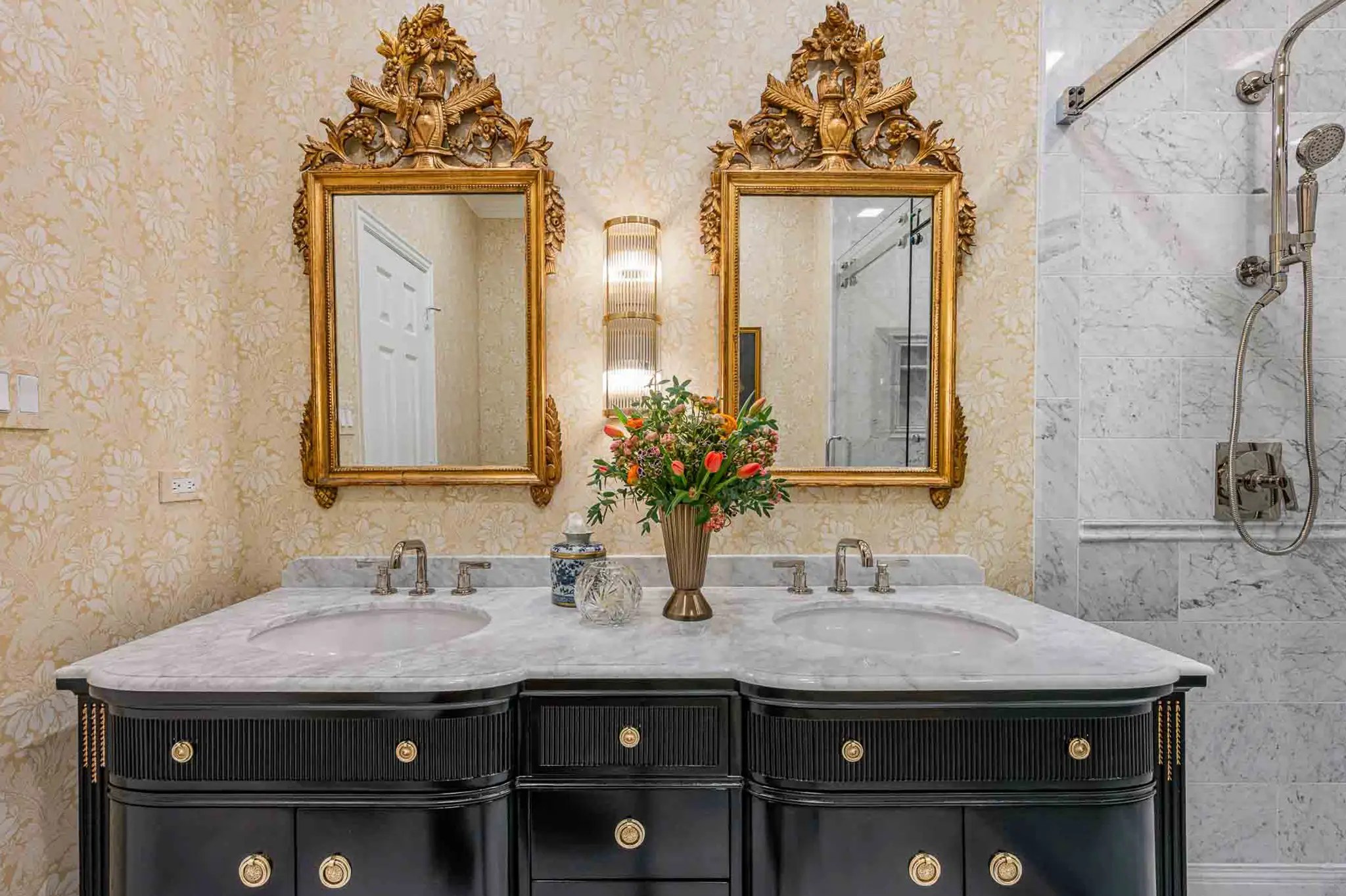 after Plano bathroom remodel